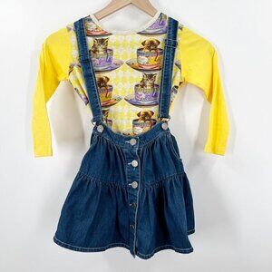 Paper Wings Denim Pinafore Tee Bundle